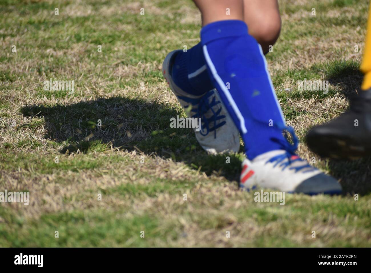 Footwork in Soccer Stock Photo Alamy