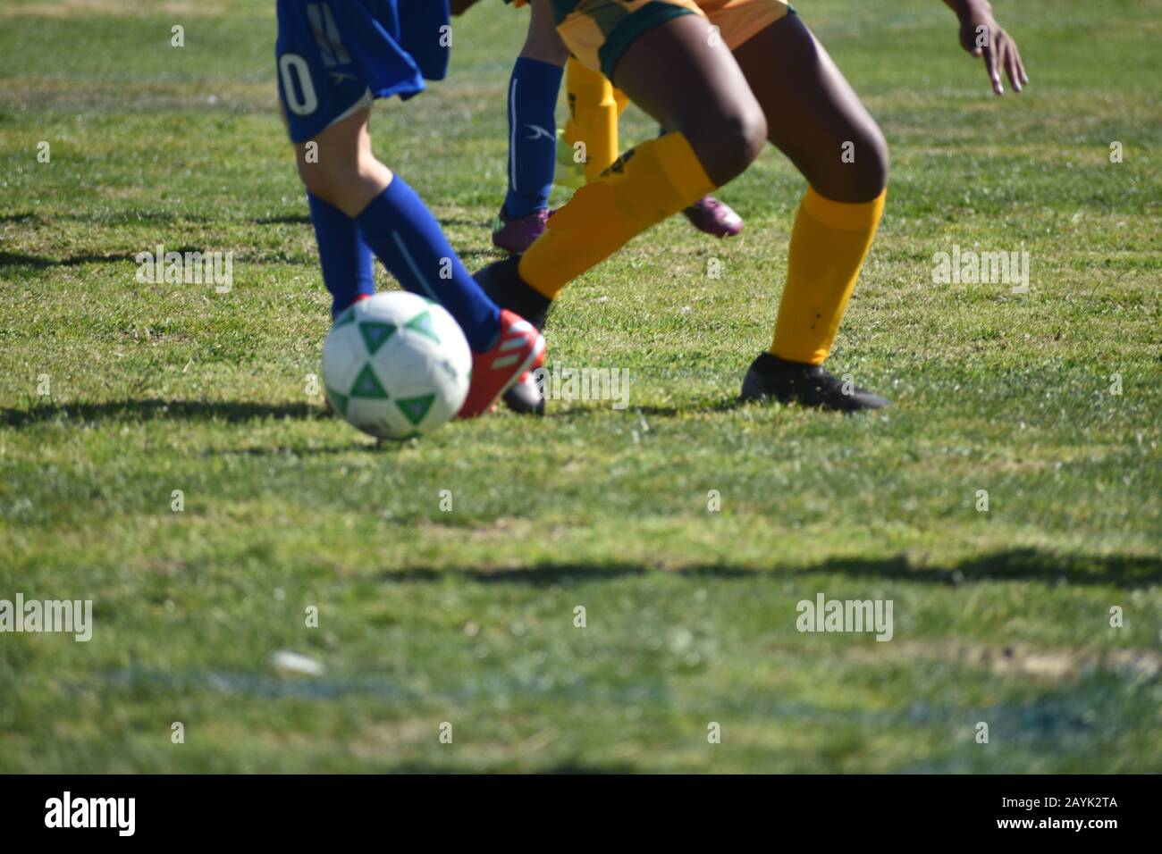 Footwork in Soccer Stock Photo Alamy