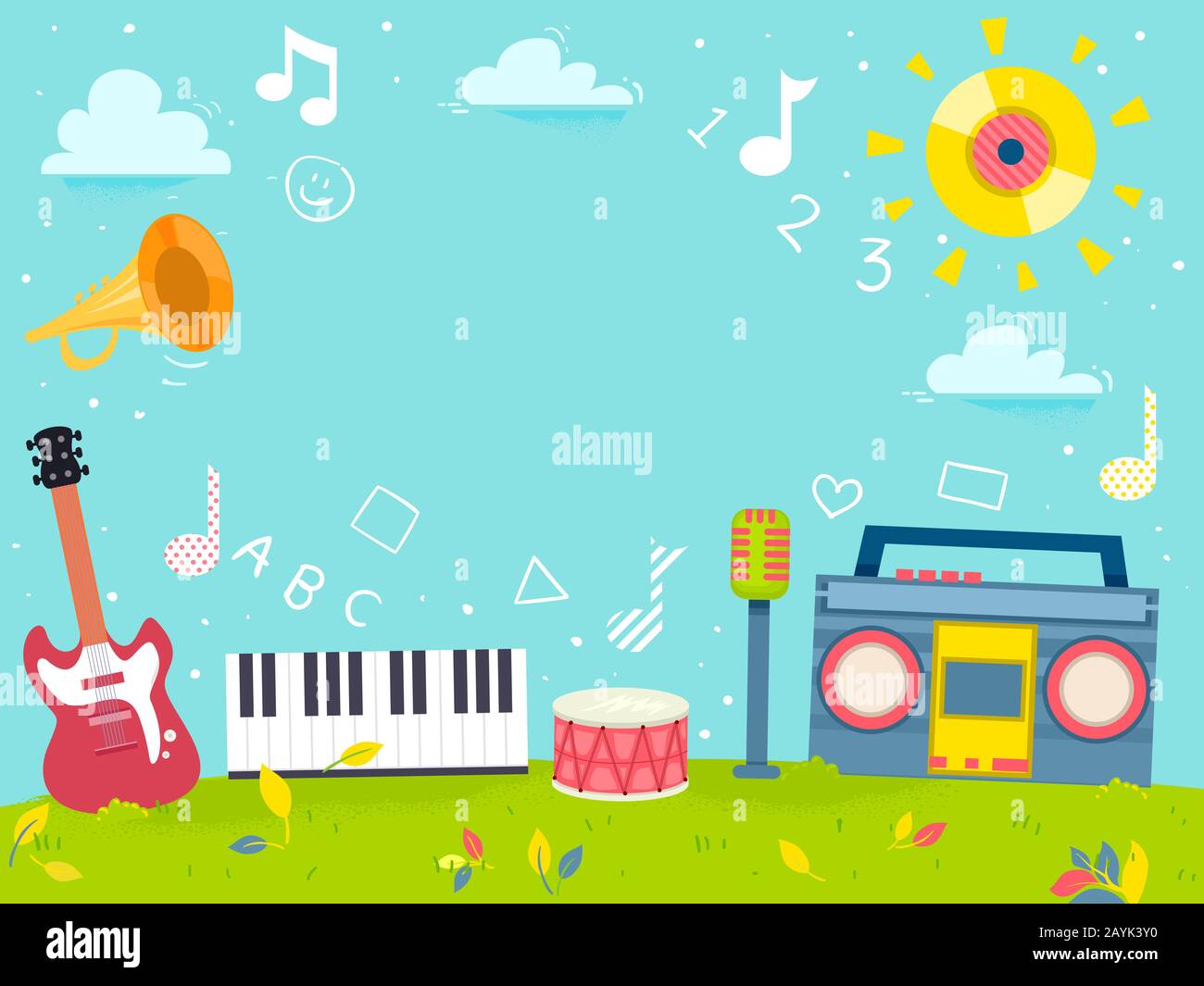 Keyboard horn on sale