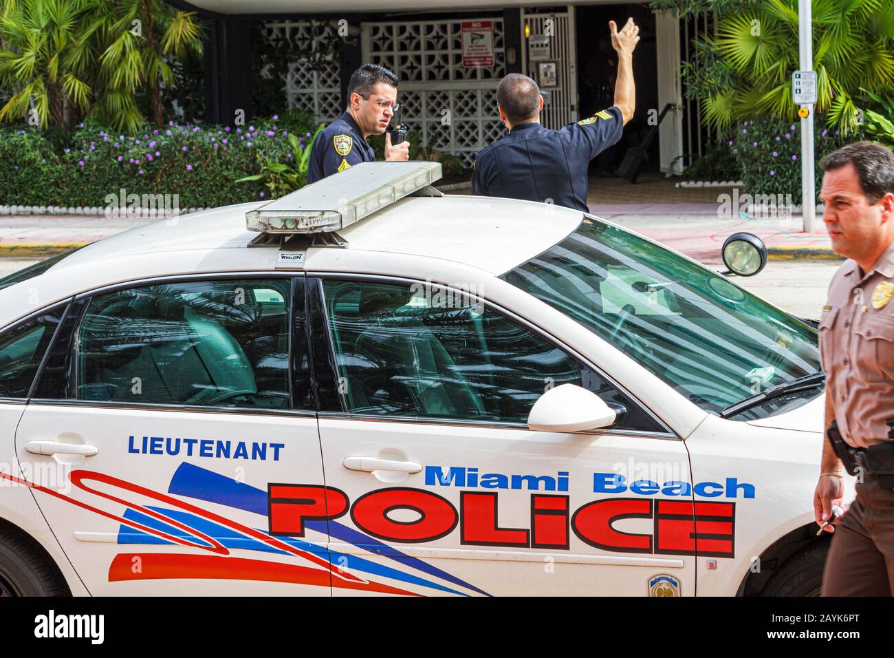 Miami Beach Florida,Ocean Drive,shooting crime scene,murder,police
