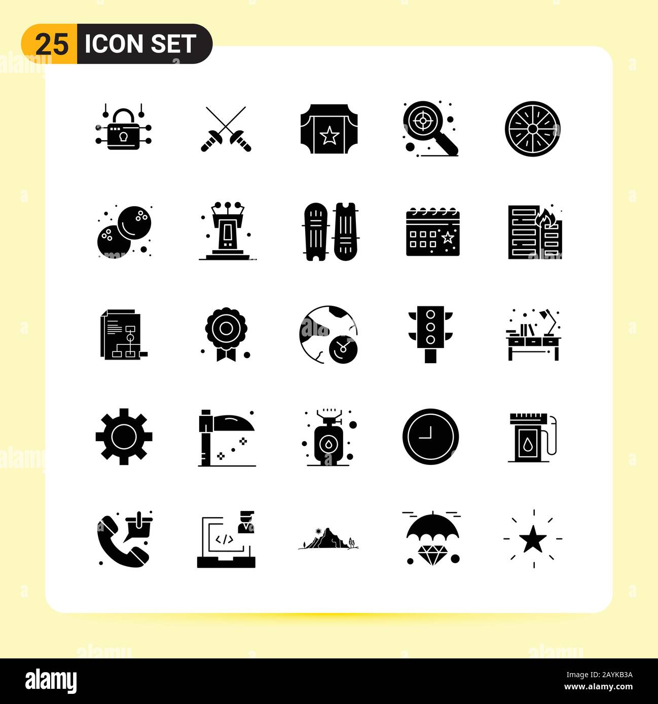 25 Creative Icons for Modern website design and responsive mobile apps ...