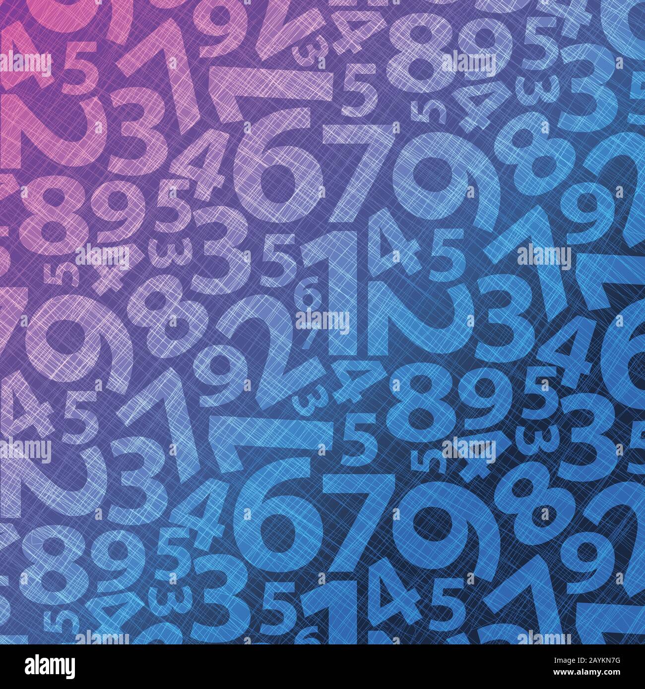 Background with numbers Stock Vector Image & Art - Alamy