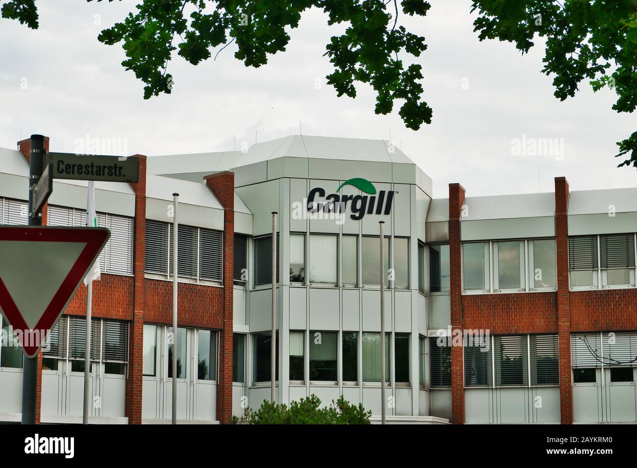 Krefeld, Germany June 10 2019: Cargill main office building Stock Photo ...