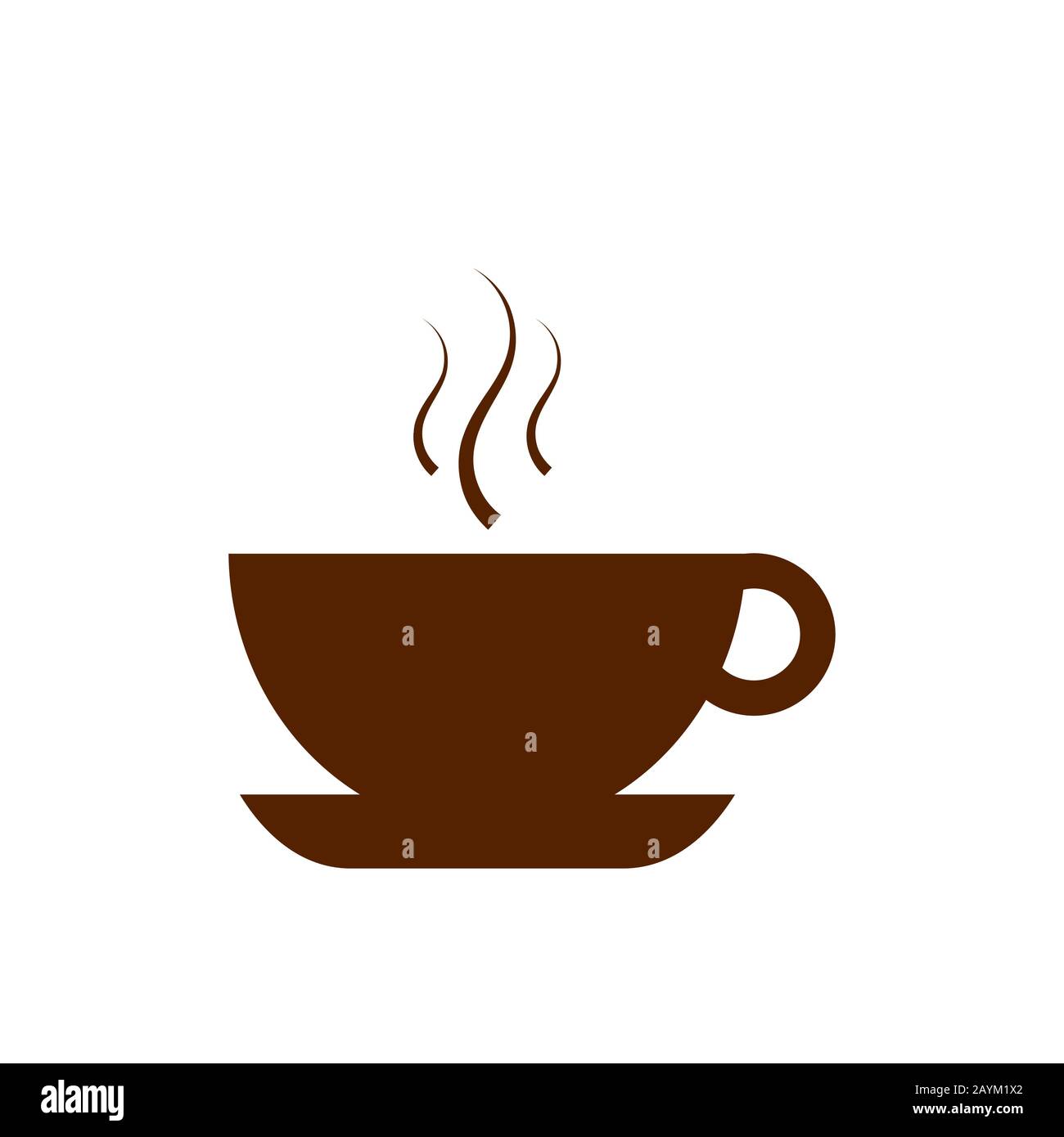 Espresso coffee icon. Cafeteria, cafe, coffee shop, symbol. Espresso