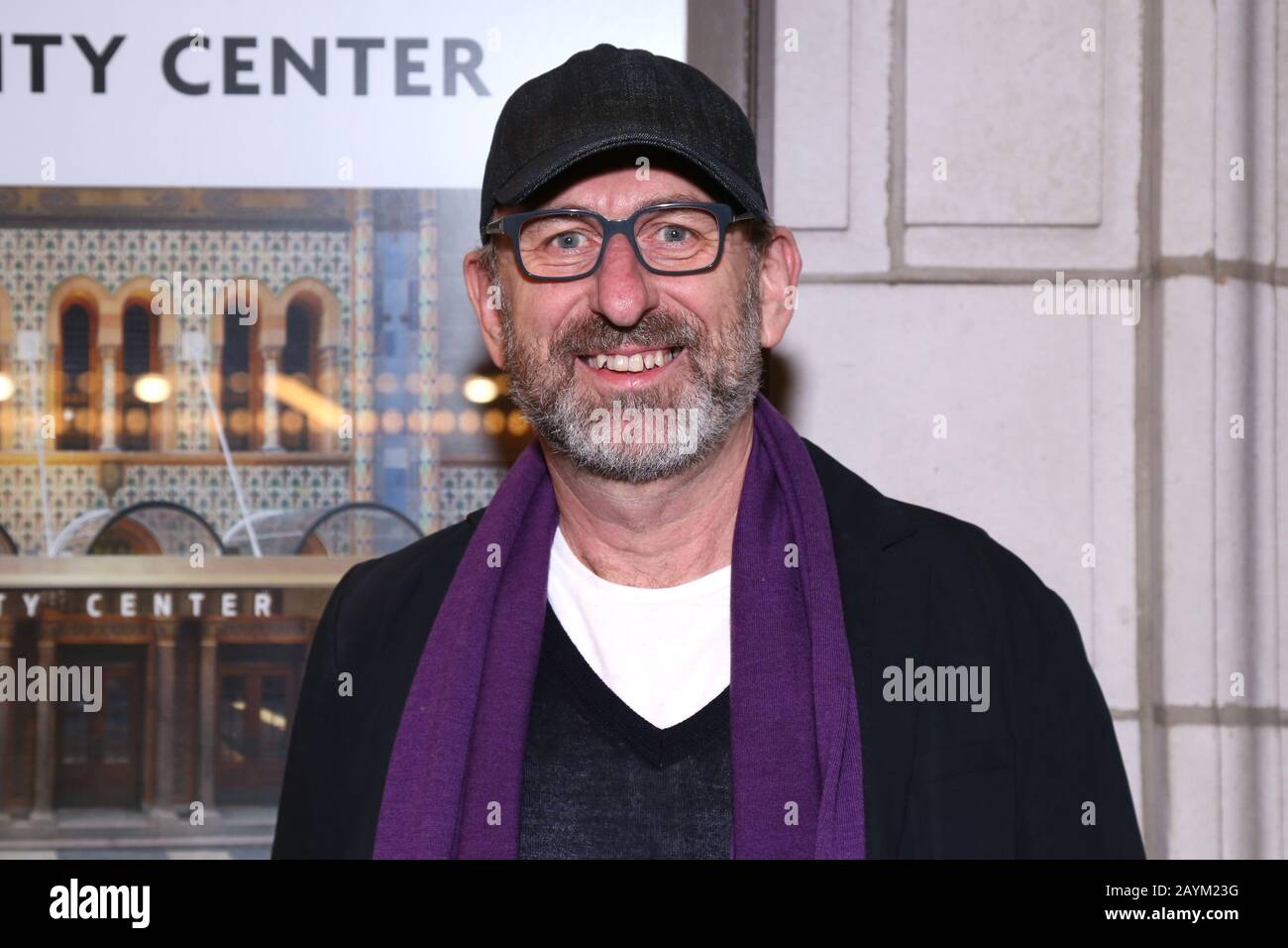Opening night for My Name Is Lucy Barton at the Samuel J. Friedman Theatre - Arrivals. Featuring: David Cale Where: New York, New York, United States When: 16 Jan 2020 Credit: Joseph Marzullo/WENN.com Stock Photo