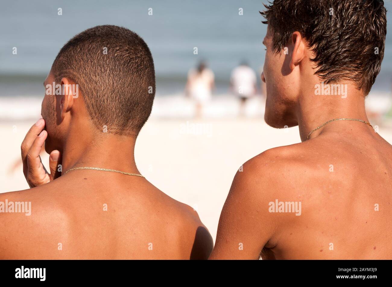 Brazilian men beach volleyball hi-res stock photography and images - Alamy