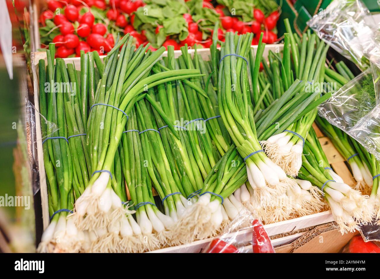 Close up colorful fruit stand hi-res stock photography and images - Alamy