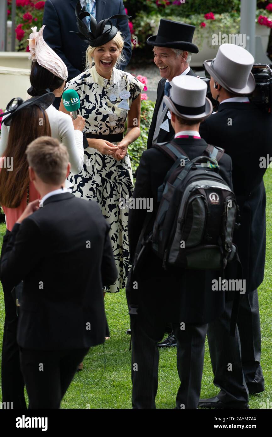 Day Four, Royal Ascot, Ascot, Berkshire, UK. 23rd June, 2017. ITV This