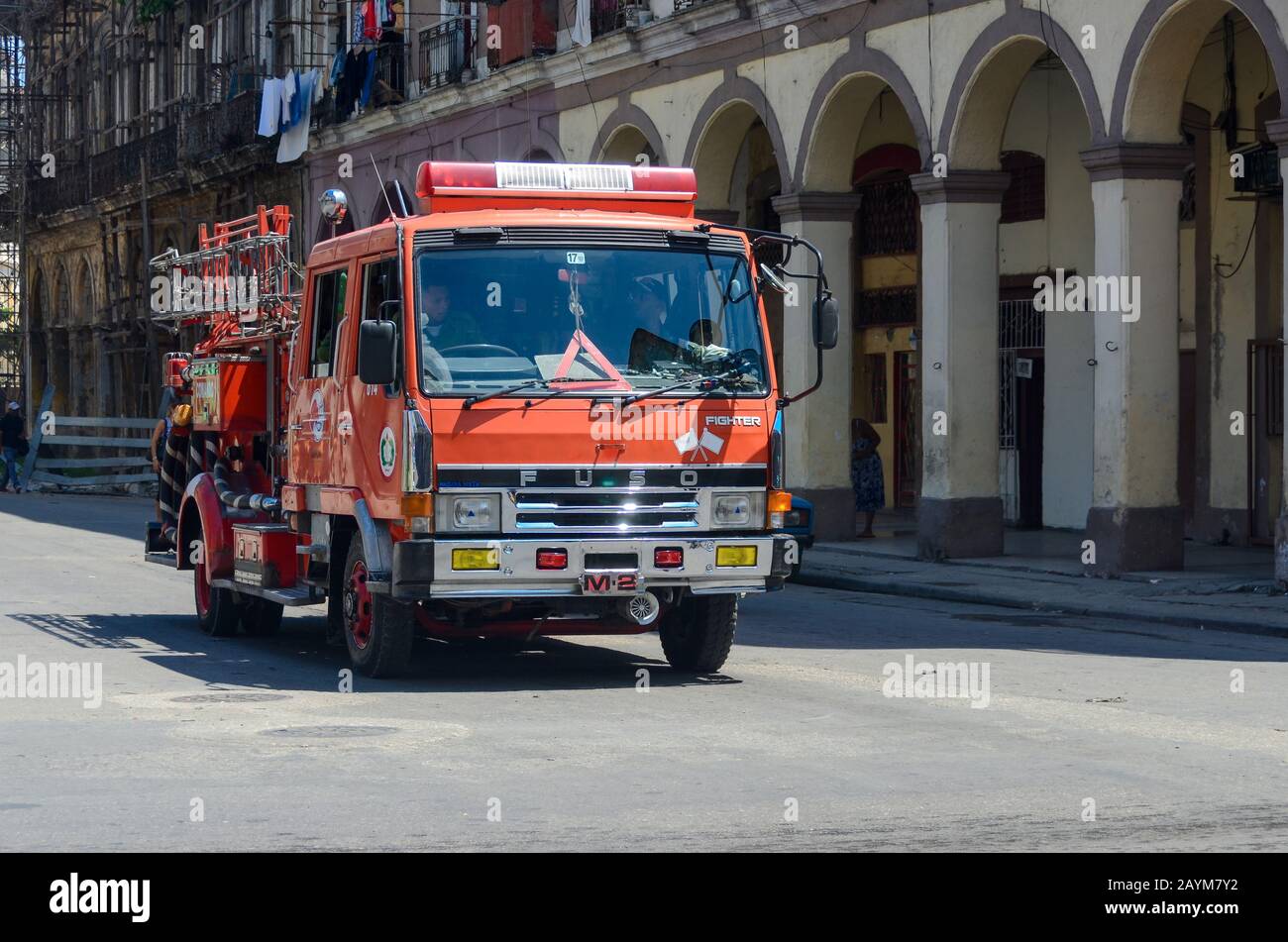 Cuban fire engine hires stock photography and images Alamy