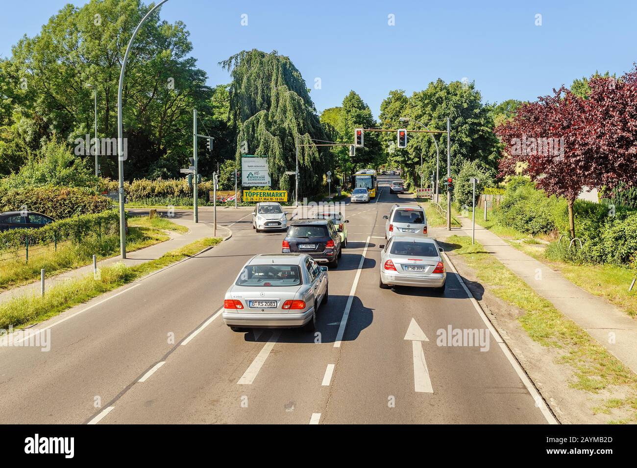 Berlin jam freeway hi-res stock photography and images - Alamy