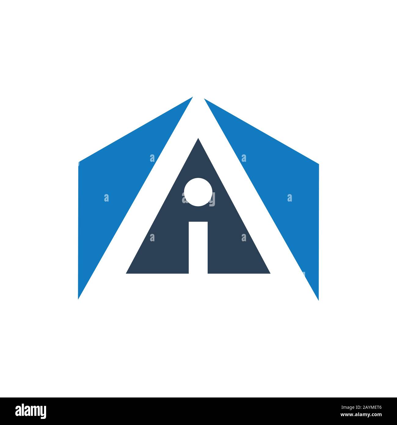 Initial letter ai or ia logo vector templates Stock Vector Image & Art ...