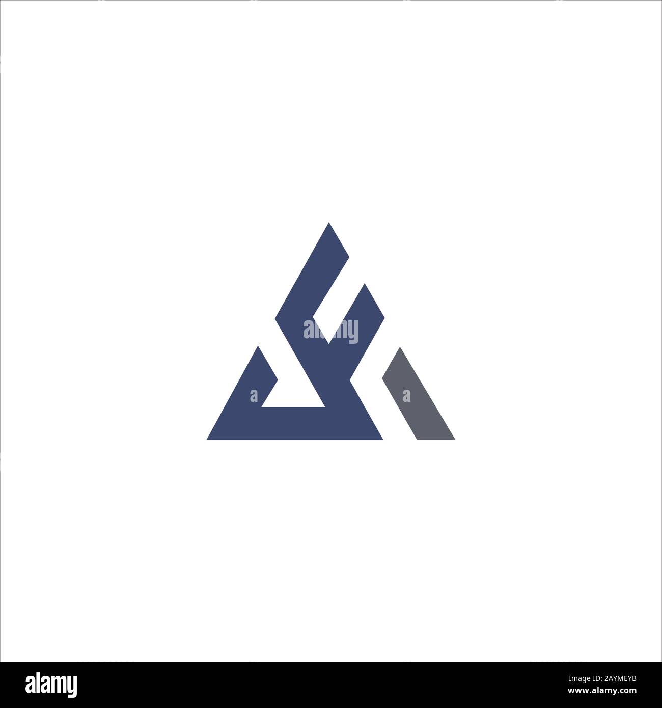 Initial letter af or fa logo design template Stock Vector Image & Art ...
