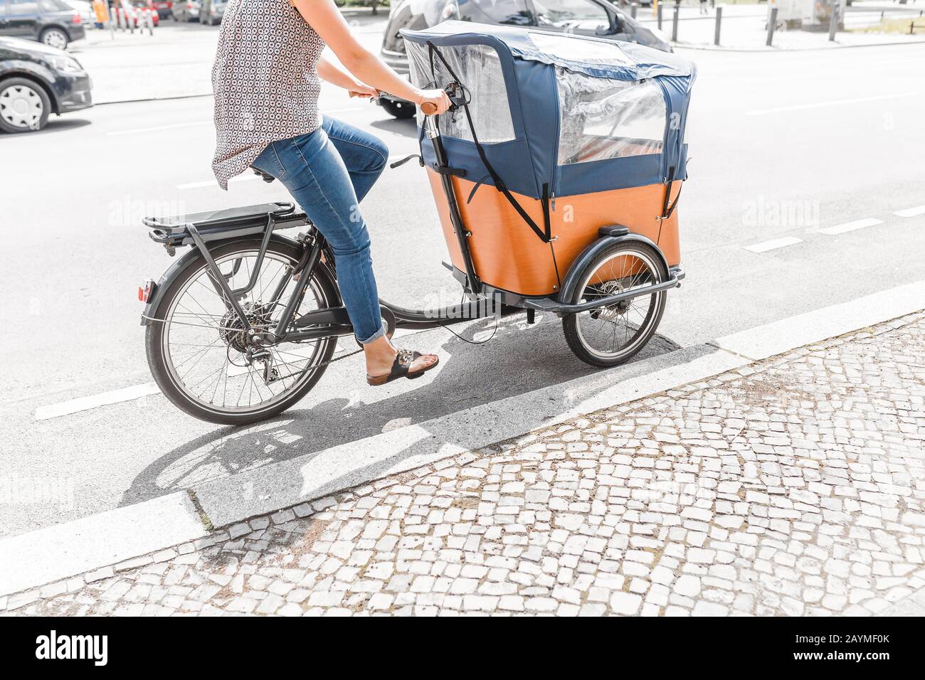 road bike baby trailer