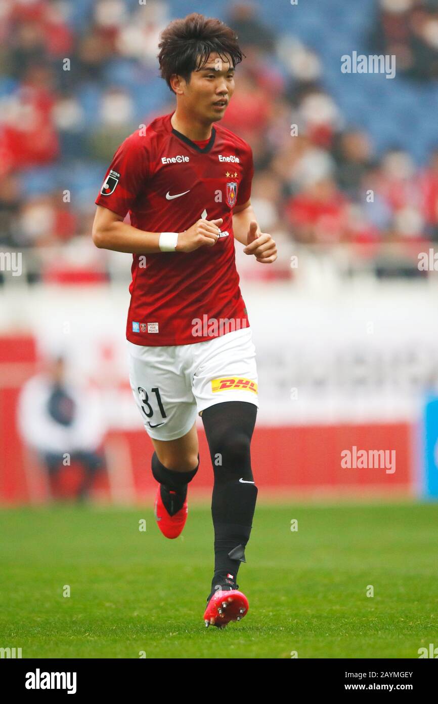 Saitama Stadium 02 Saitama Japan 16th Feb Takuya Iwanami Reds February 16 Football Soccer J League Ybc Levain Cup Group Stage Match Between Urawa Reds 5 2 Vegalta Sendai At