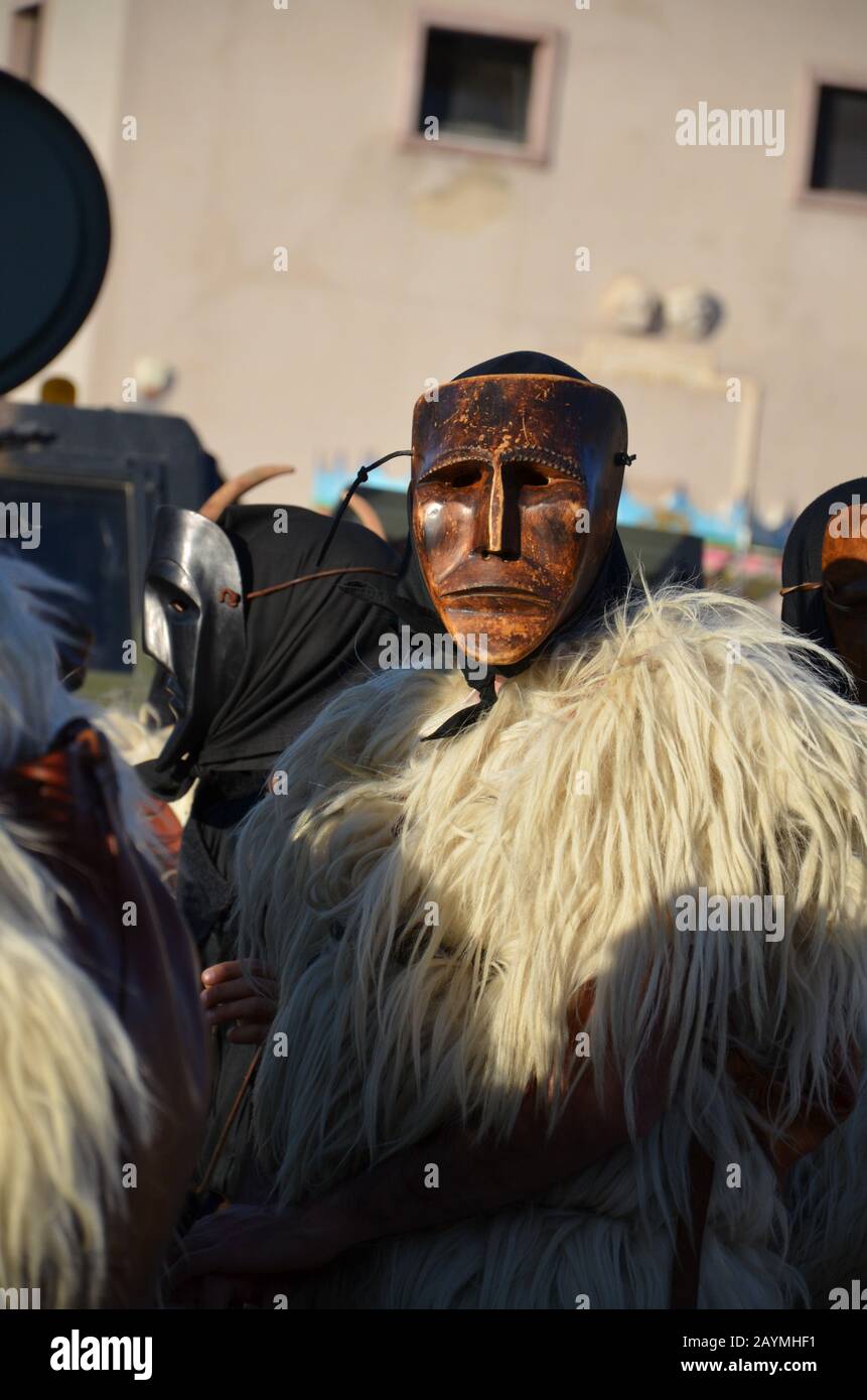 The traditional masks of Sardinia Stock Photo - Alamy