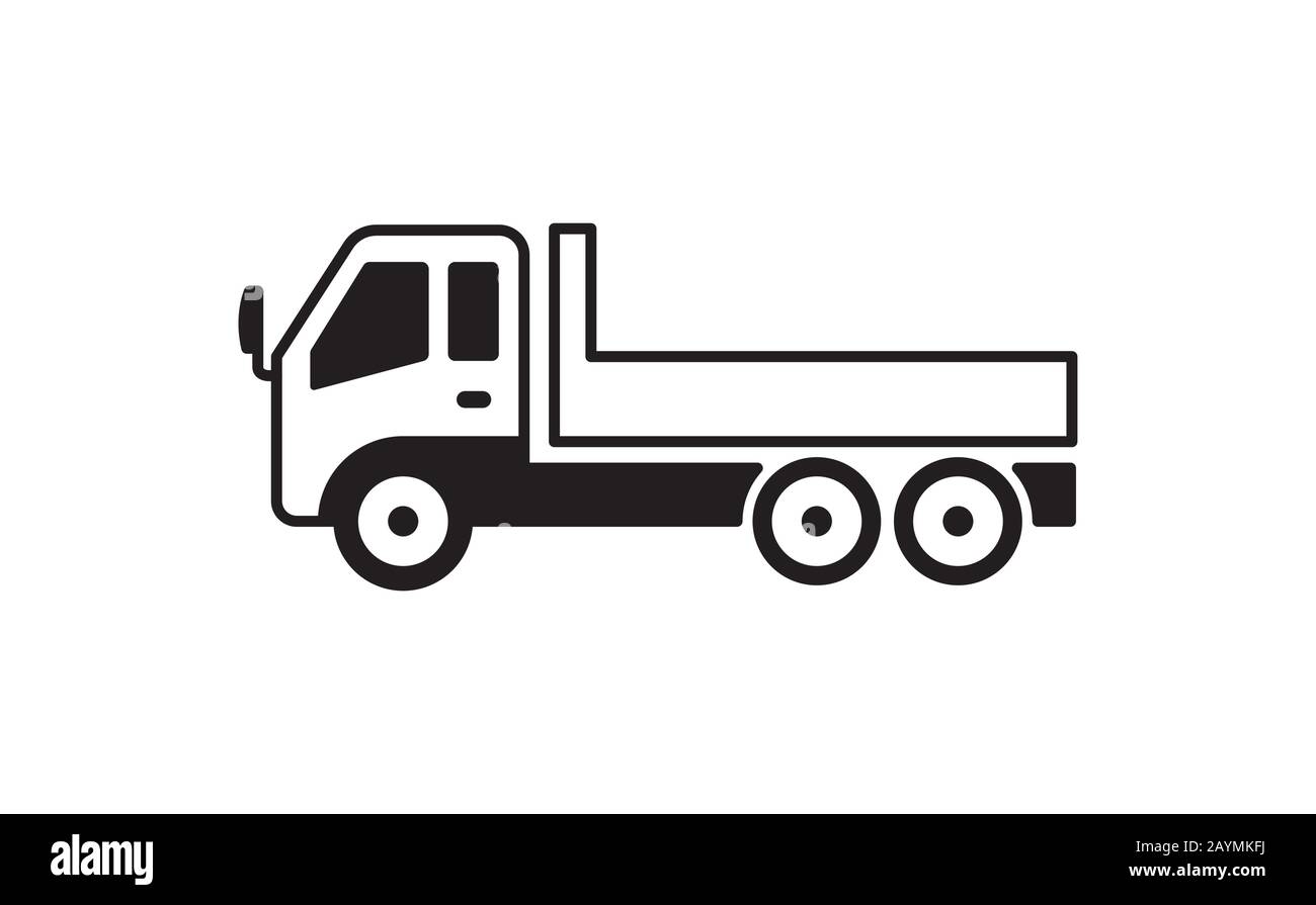 truck car vector  illustration Stock Vector