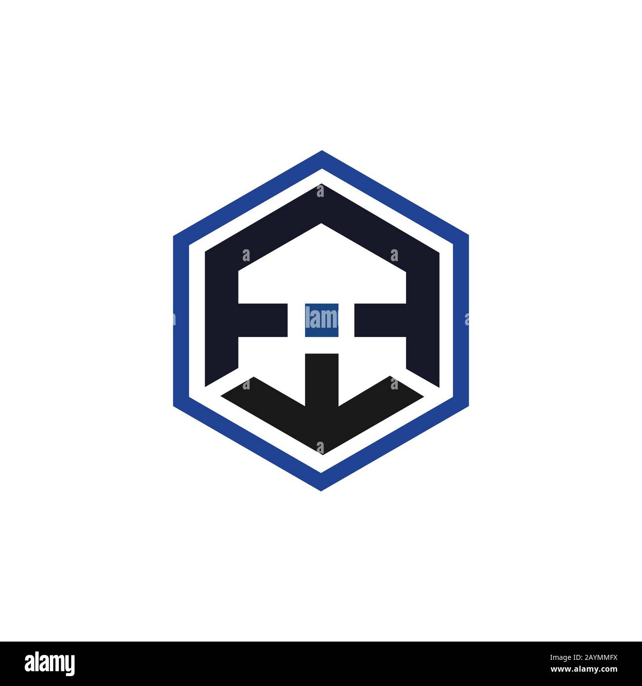 Initial letter ai or ia logo vector design template Stock Vector Image ...
