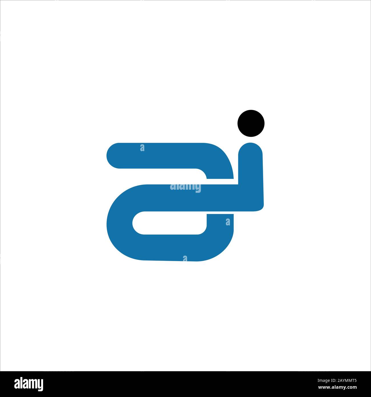 Initial letter ai or ia logo vector templates Stock Vector Image & Art ...