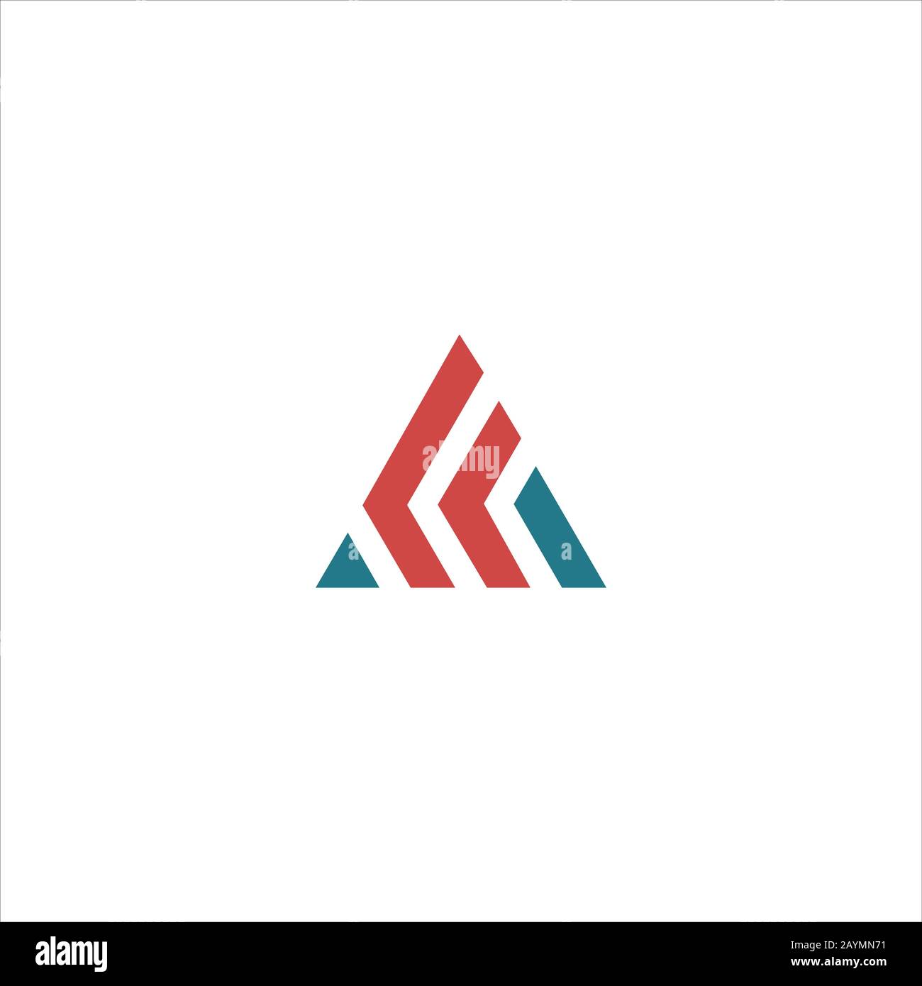 Initial letter af or fa logo design template Stock Vector Image & Art ...