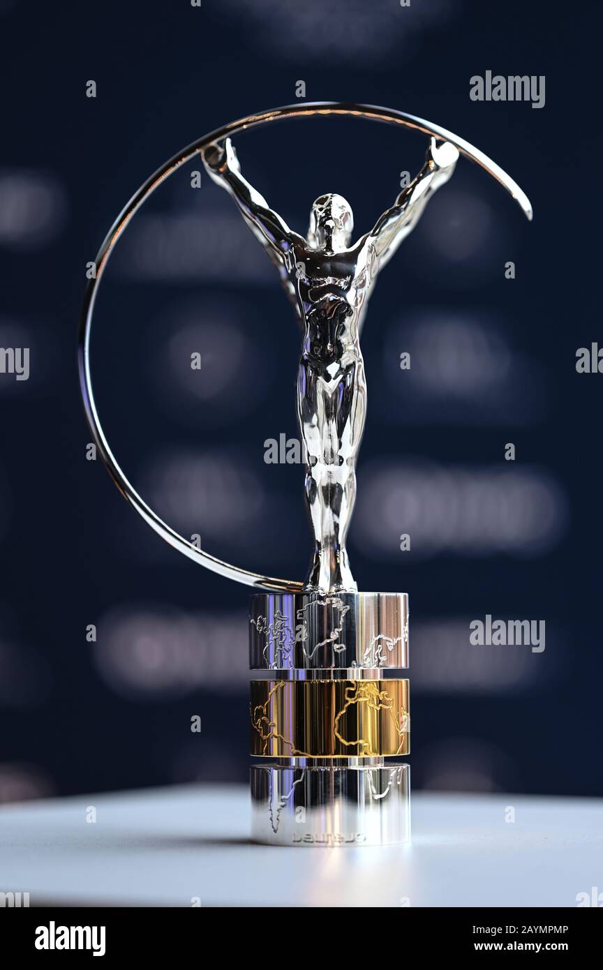 Berlin, Germany. 16th Feb, 2020. Laureus trophy. GES/Laureus World