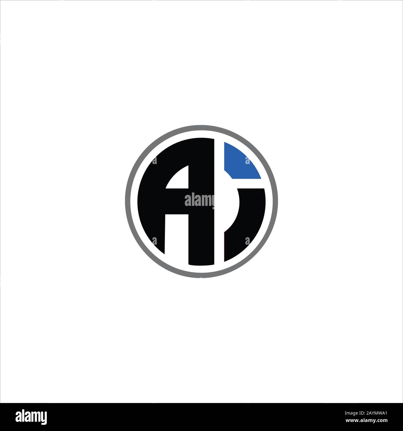 Initial letter ai or ia logo vector templates Stock Vector Image & Art ...