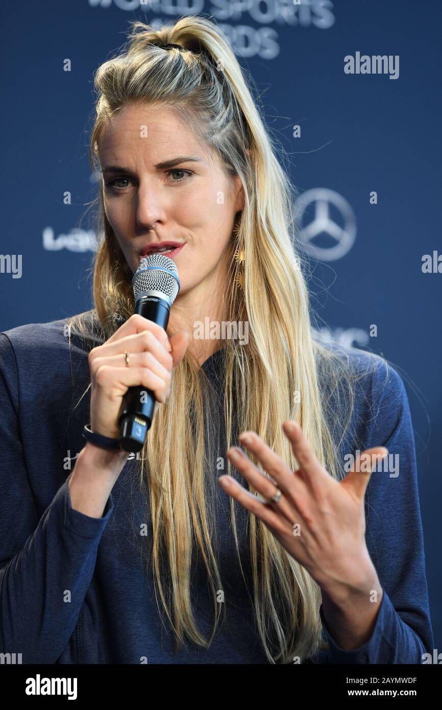 Berlin, Germany. 16th Feb, 2020. Missy Franklin (Laureus Academy Member