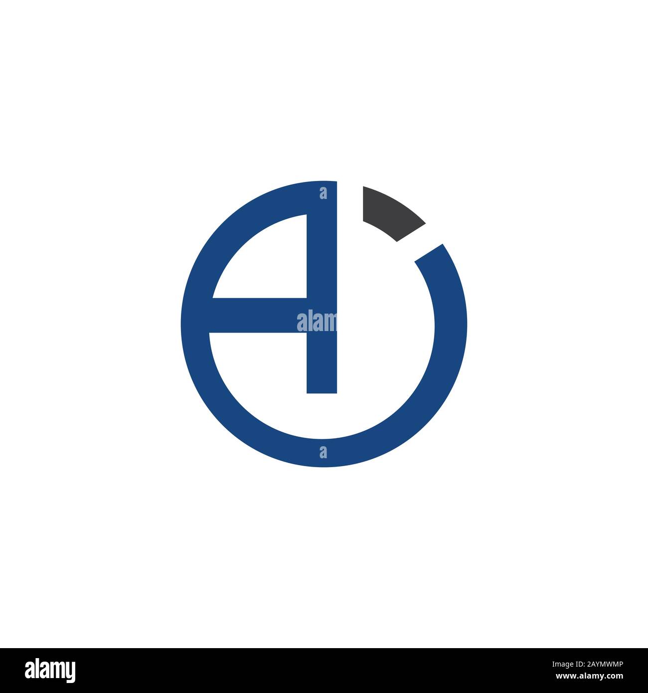 Initial letter ai or ia logo vector templates Stock Vector Image & Art ...