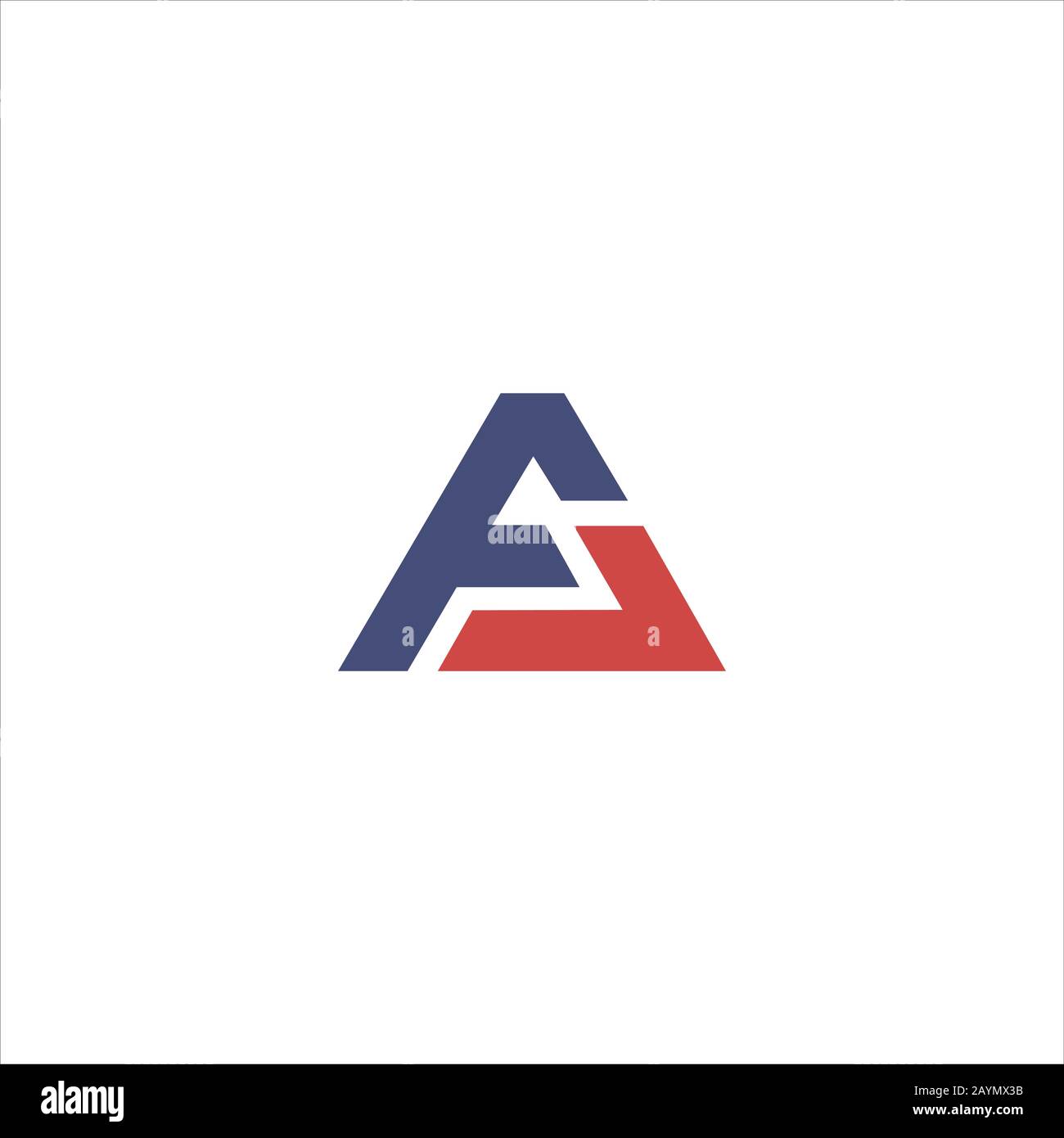 Initial letter af or fa logo design template Stock Vector Image & Art ...