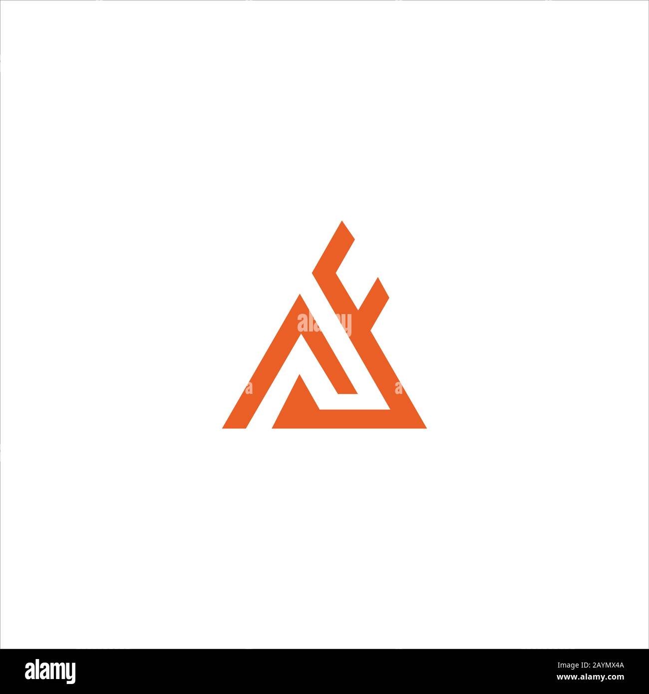 Initial letter af or fa logo design template Stock Vector Image & Art ...