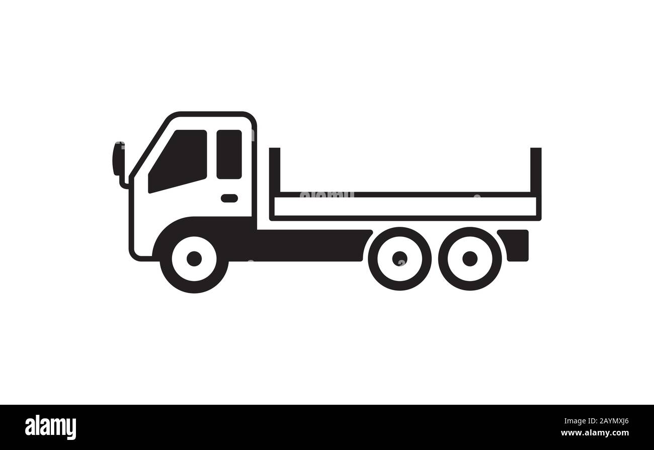 Transport truck illustration Stock Vector