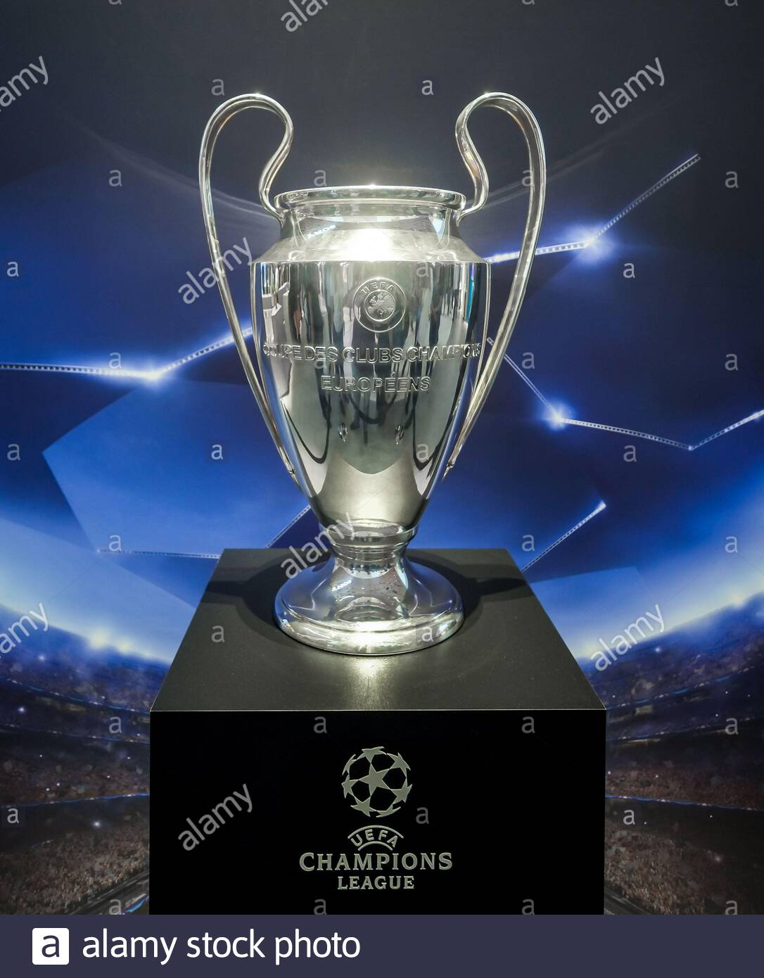 Champions League Trophy Stock Photos & Champions League Trophy Stock