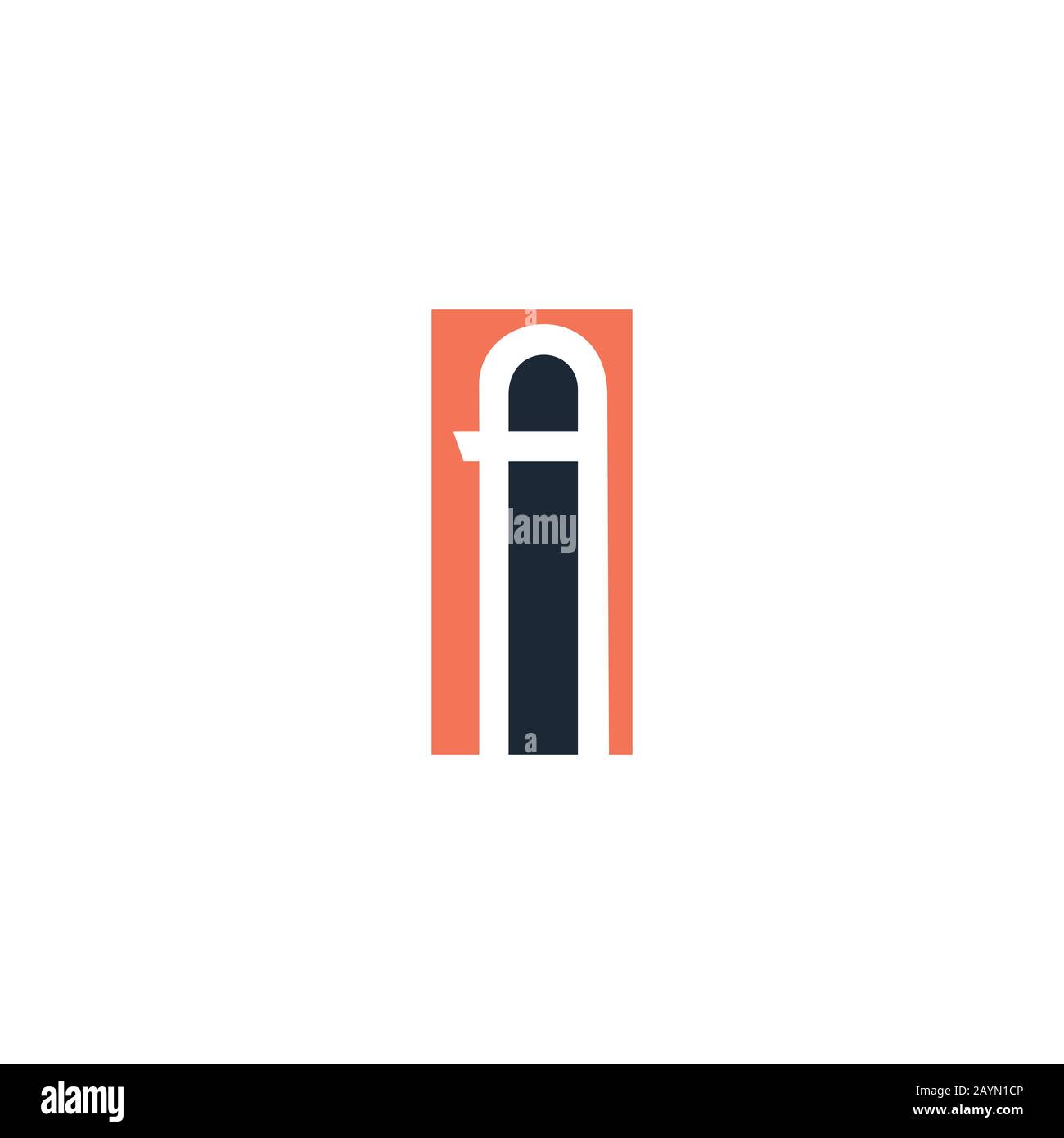 Initial letter ai or ia logo vector templates Stock Vector Image & Art ...