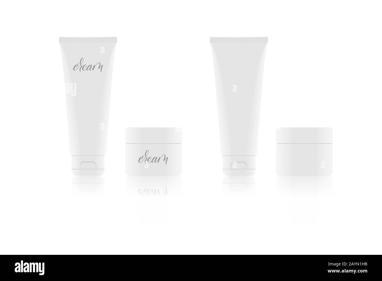 Mockups for cream tubes Stock Vector Image & Art - Alamy