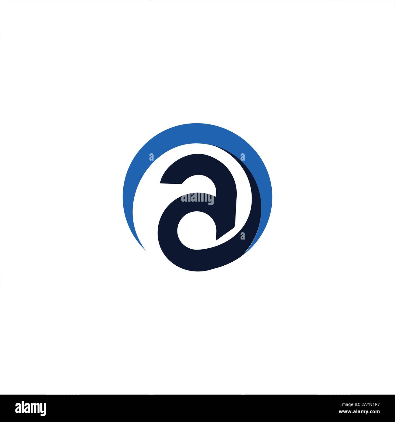 Initial letter ai or ia logo vector design template Stock Vector Image ...