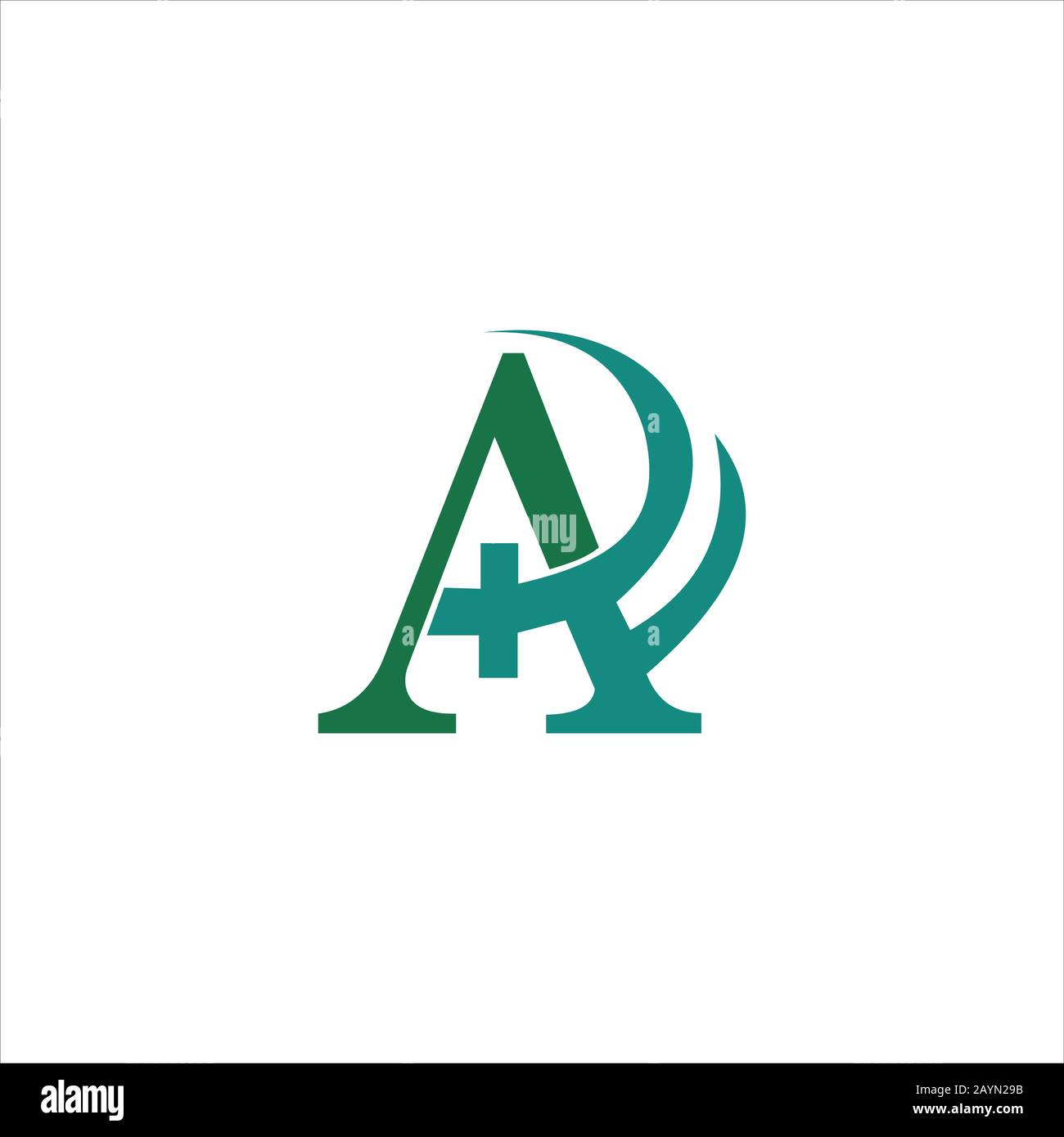 Initial letter af or fa logo design template Stock Vector Image & Art ...