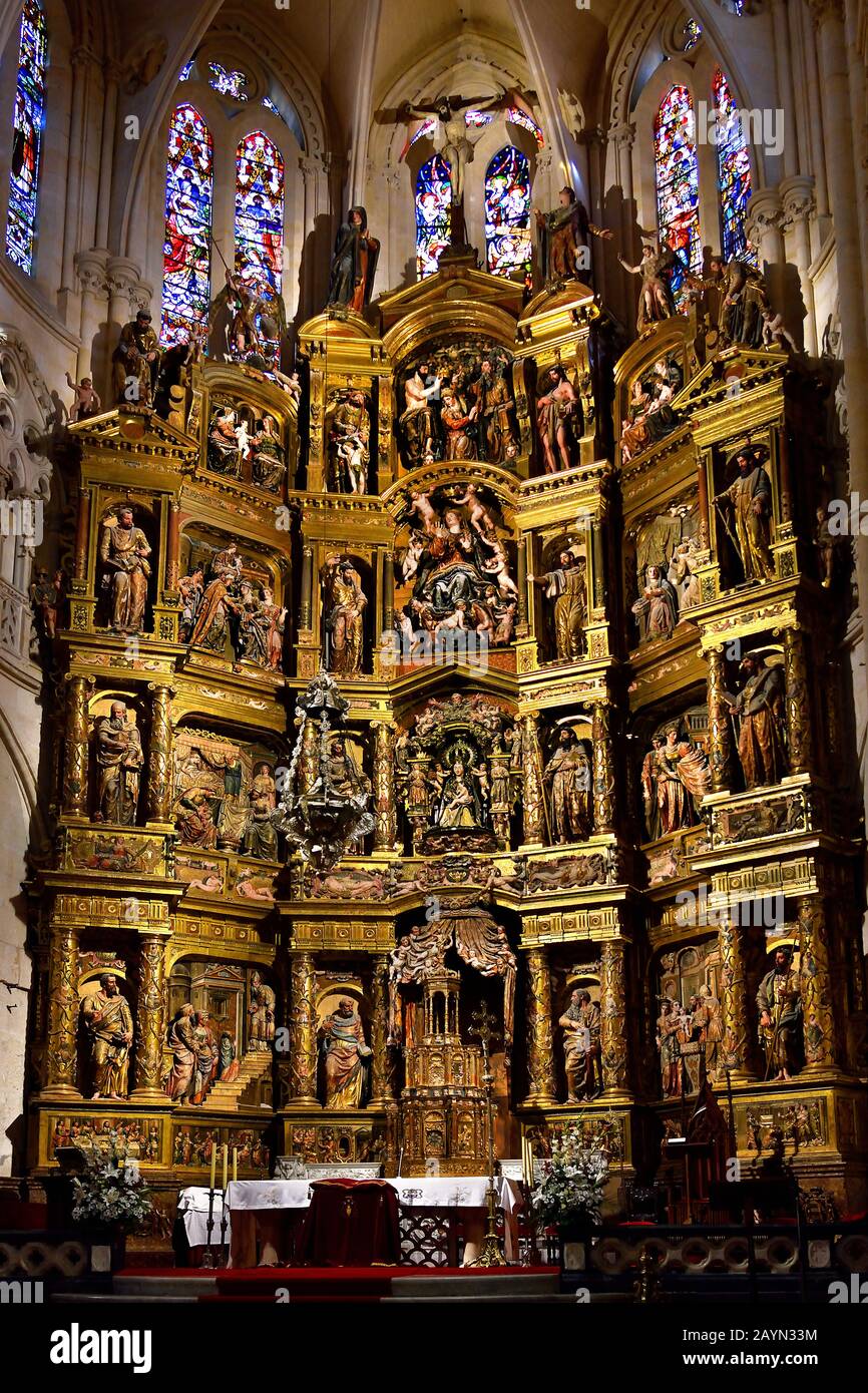 The Cathedral of Saint Mary of Burgos, (Santa Iglesia Basílica Catedral