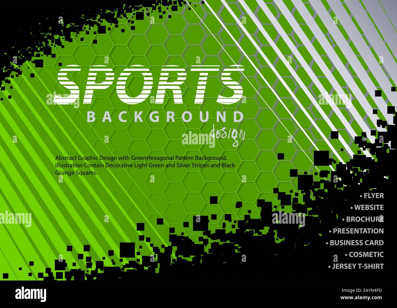 Green-Black Background in Sport Design Style Stock Vector Image & Art -  Alamy