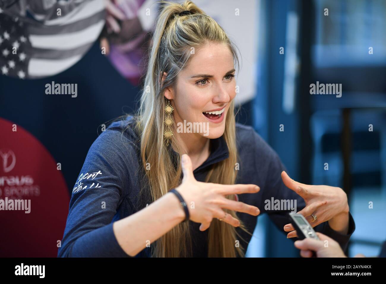 Berlin, Germany. 16th Feb, 2020. Missy Franklin (Laureus Academy Member