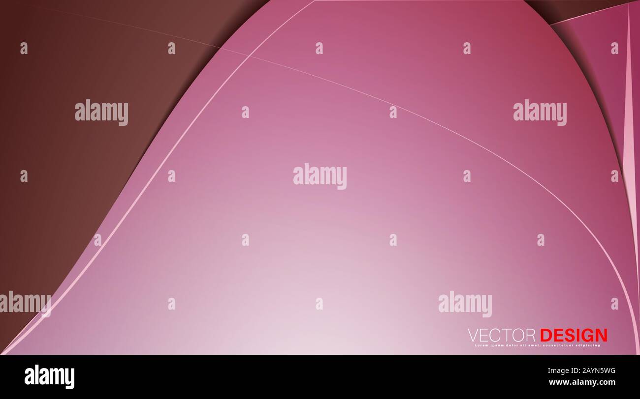Vector design background. Creative abstract wave concept layout ...