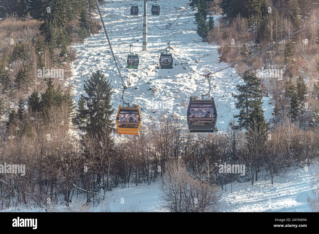 Sarajevo Cable Car Stock Photo Alamy