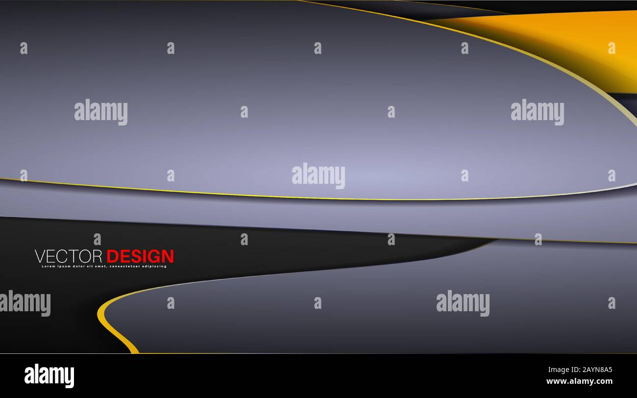 Vector design background. Creative abstract wave concept layout ...
