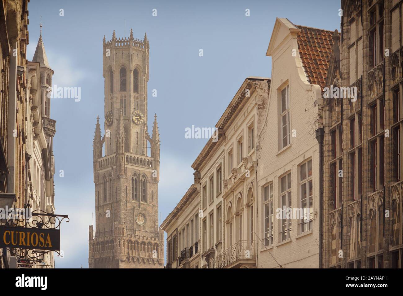 The city of Bruges, in Belgium. Stock Photo