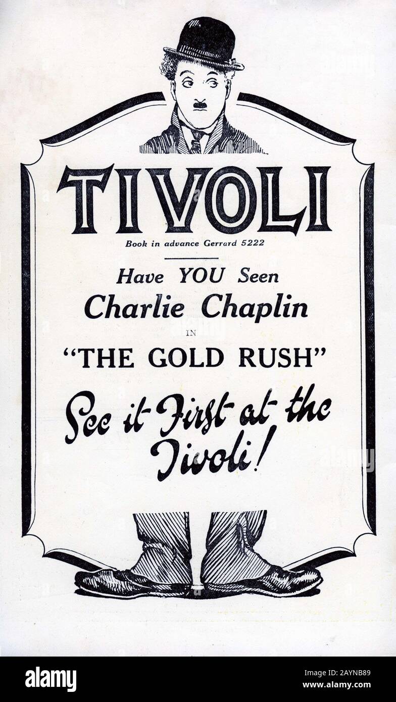 Charlie Chaplin Gold Rush 1925 High Resolution Stock Photography And Images Alamy