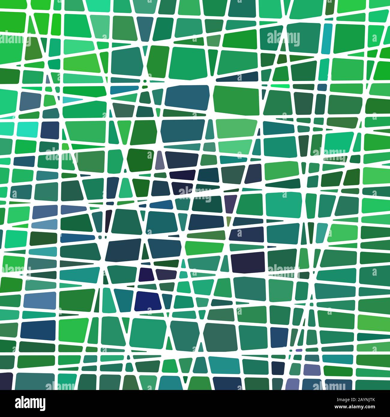 abstract vector stained-glass mosaic background - bright green Stock ...