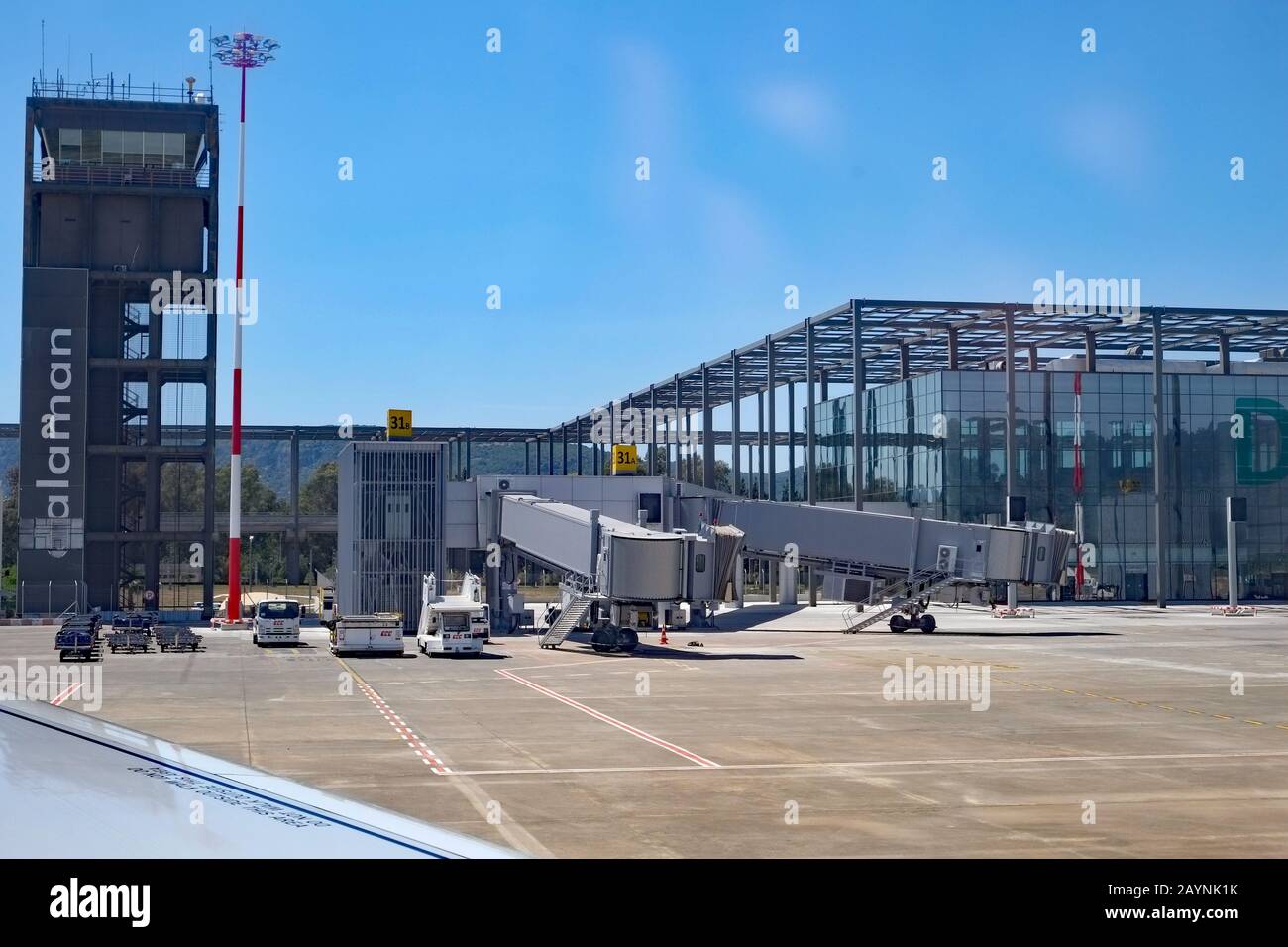 May 2019 Dalaman Airport terminal in Turkey Stock Photo Alamy