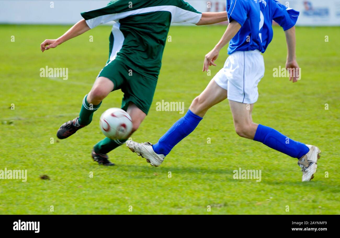 Fuﬂball Stock Photo