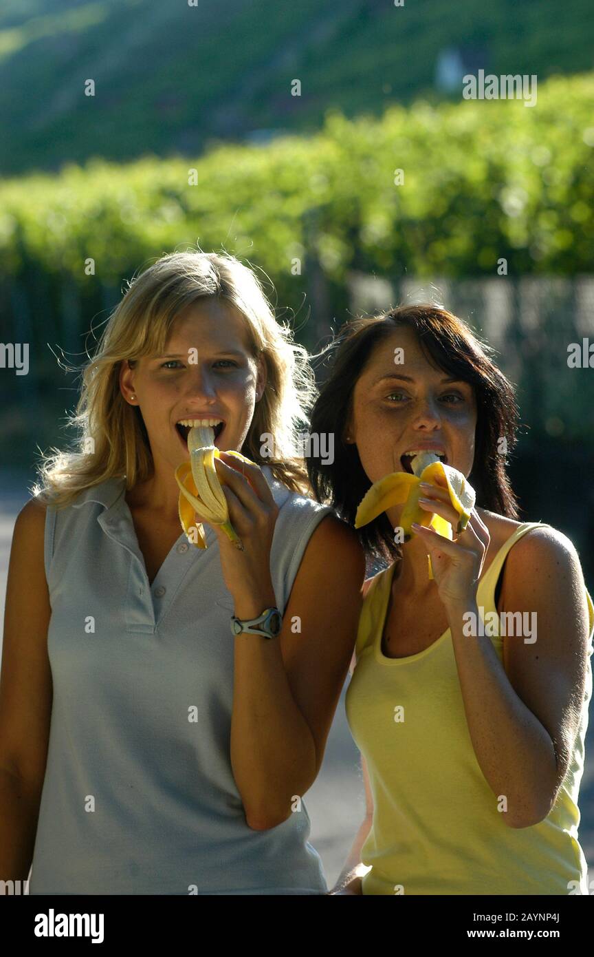 Gemeinsam schmeckt es besser Stock Photo