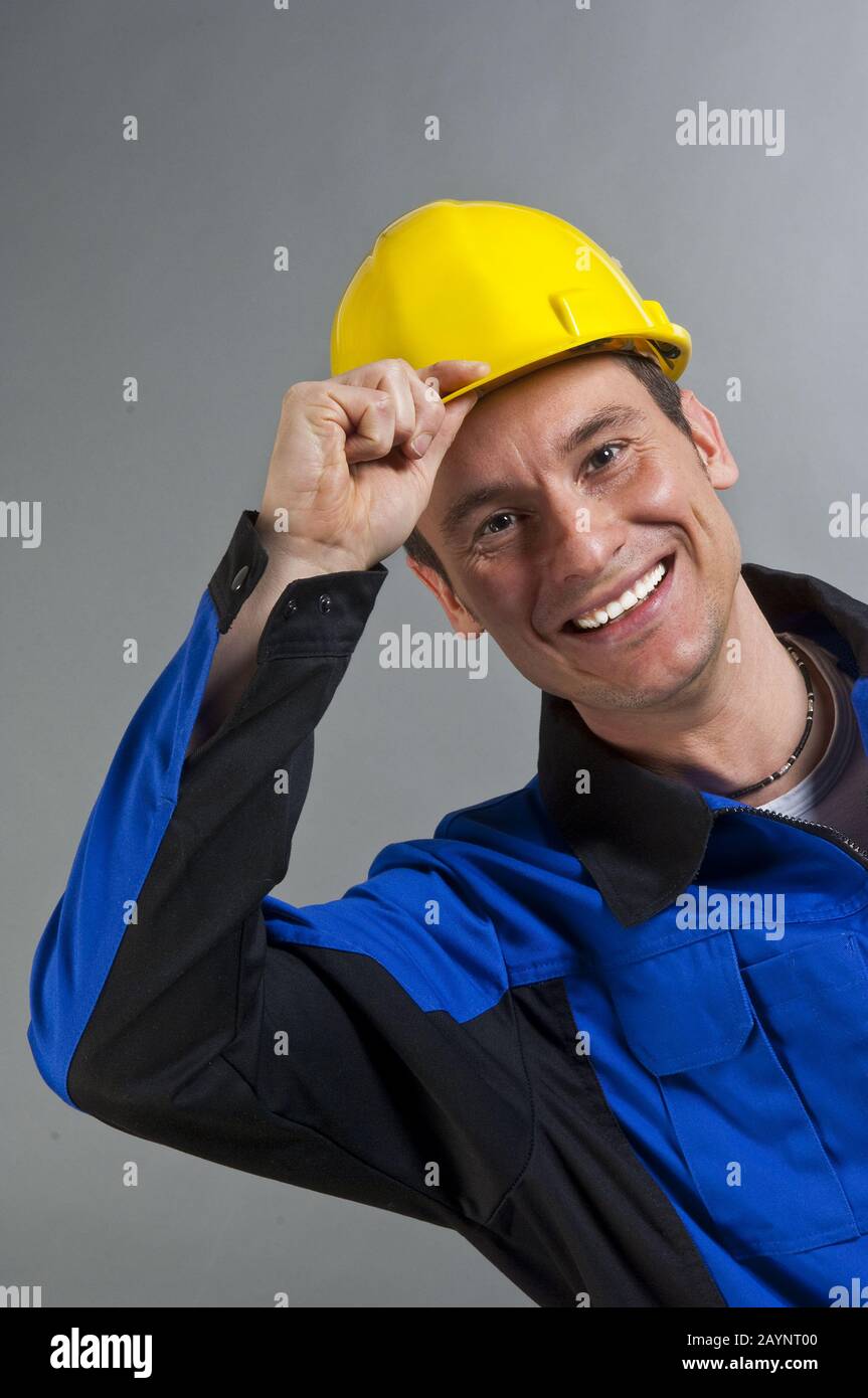 Bauarbeiter Stock Photo
