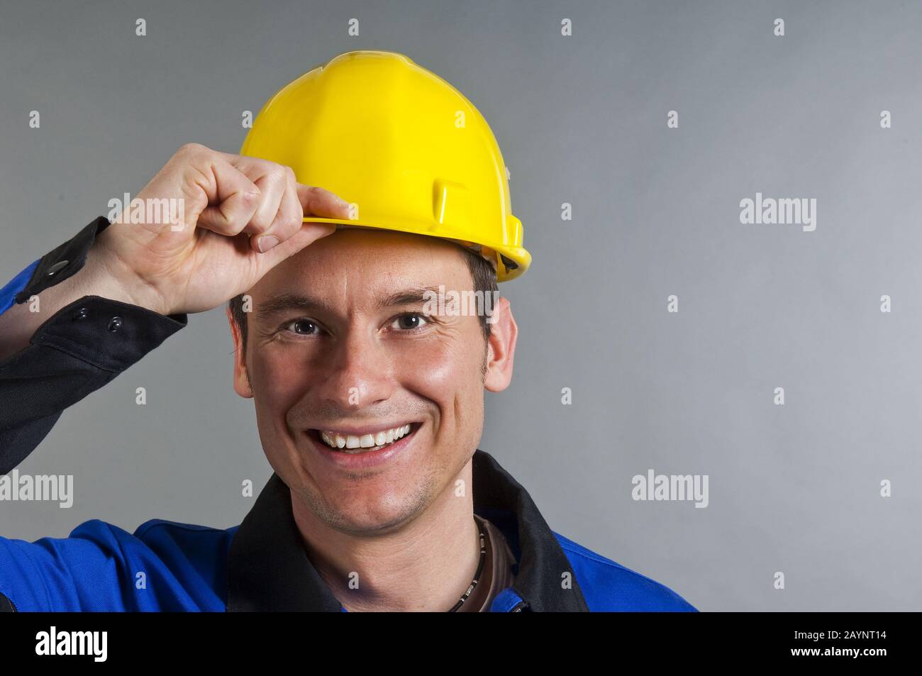 Bauarbeiter Stock Photo