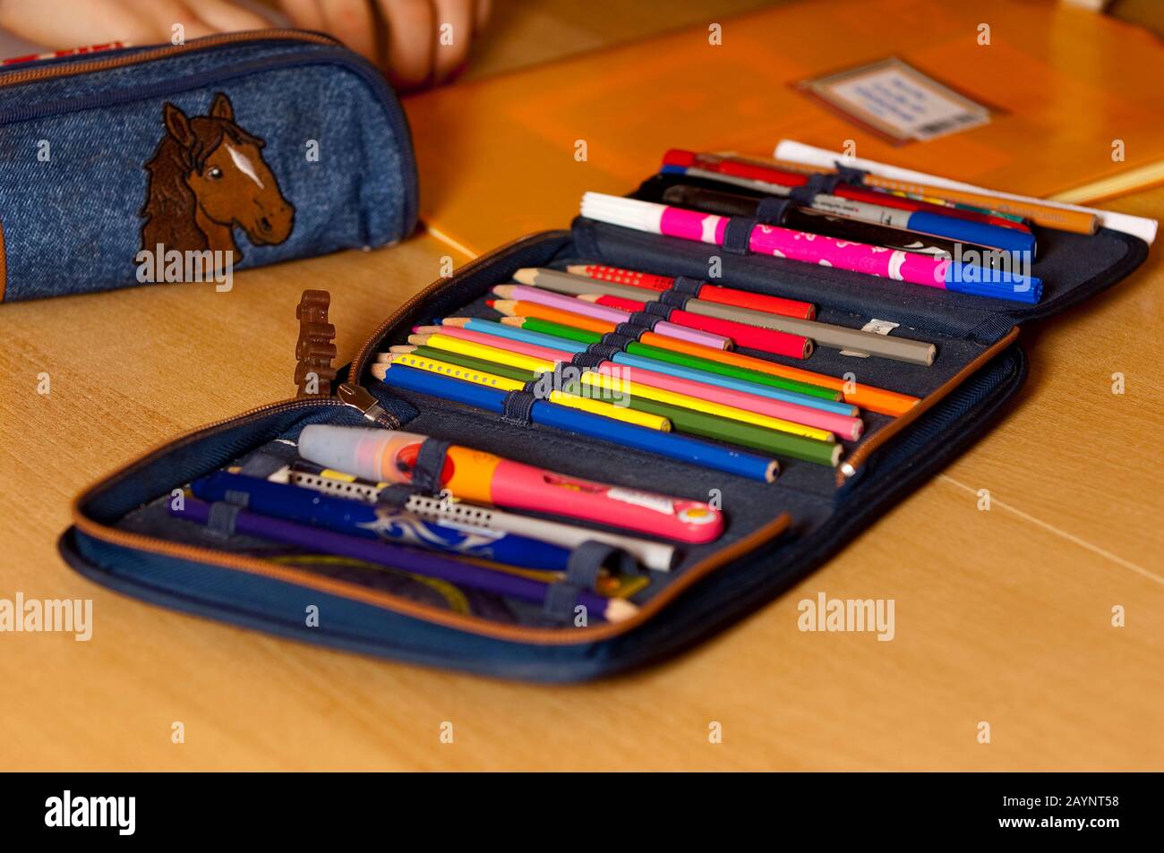 Bleistiftset Stock Photo